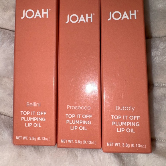 J.O.A. Top It Off Plumping Lip Oil Trio - Bellini, Prosecco, Bubbly - Picture 1 of 2